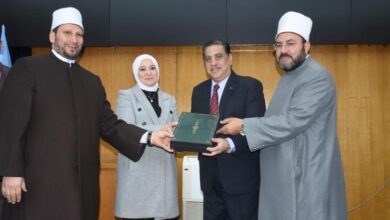 الدكتورة أميرة يسن نائب محافظ الإسكندرية تشهد احتفالية الأزهر الشريف بذكراه السنوية