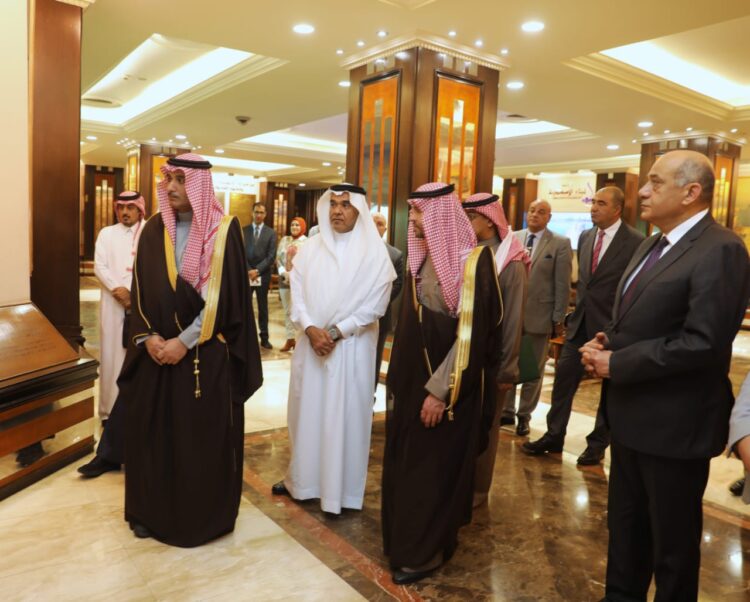 الهيئة العامة لميناء الأسكندرية تستقبل رئيس الهيئة العامة للموانئ السعودية