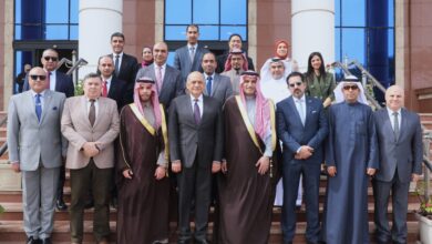 الهيئة العامة لميناء الأسكندرية تستقبل رئيس الهيئة العامة للموانئ السعودية