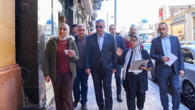 محافظ الإسكندرية يتفقد شارع سعد زغلول بمحطة الرمل بحي وسط لتعزيز الانضباط