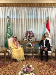 وزير الخارجية يبحث مع نظيره السعودي جهود التهدئة الإقليمية على هامش الاجتماع الوزارى الرباعي في باكستان.