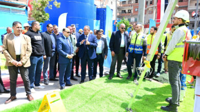  محافظ الغربية يفتتح أعمال التطوير وإعادة التأهيل لمحطة مياه شبرا ملكان بمركز المحلة 
