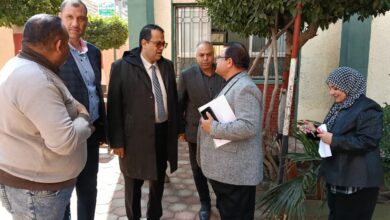 وكيل وزارة التربية والتعليم بالغربية يتابع مدارس إدارة غرب طنطا