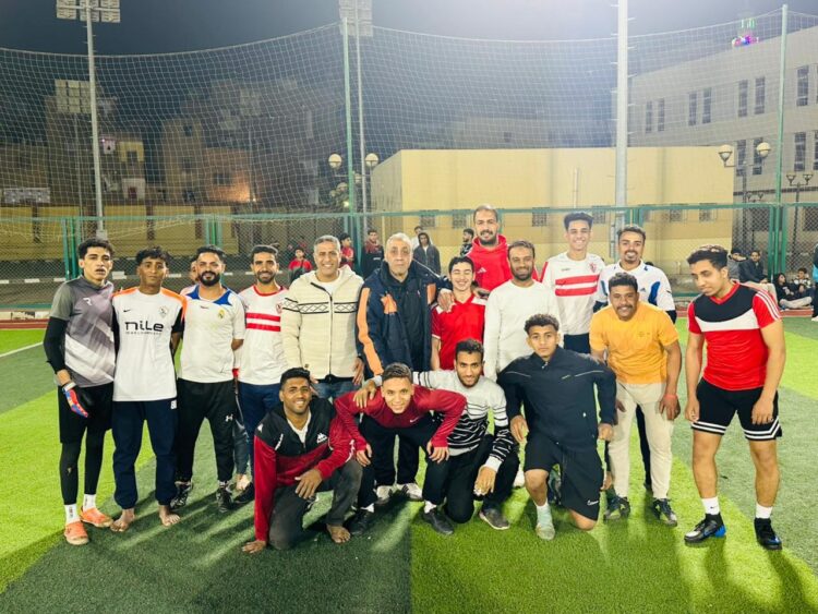 أجواء حماسية في أولى مباريات دورة المصالح الحكومية الرمضانية بأسيوط