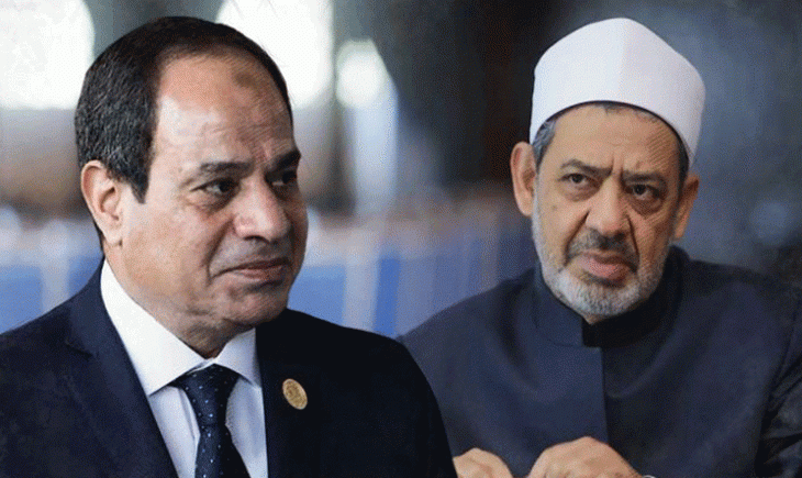 شيخ الأزهر يهنئ السيسي بعيد الفطر ويشيد بجهوده في خدمة الوطن