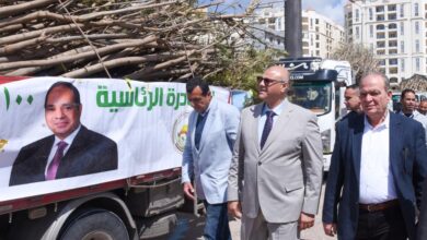 انطلاق المرحلة الرابعة من المبادرة الرئاسية لزراعة 100 مليون شجرة بمحافظة الإسكندرية
