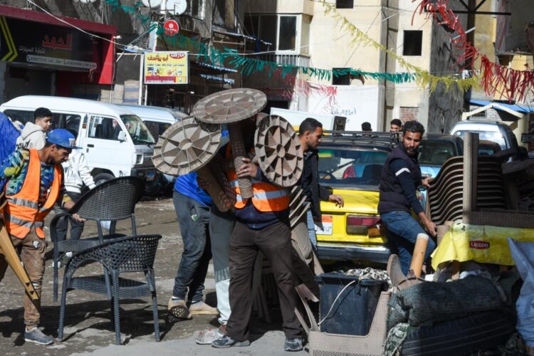 محافظ الإسكندرية يقود حملات موسعة لرفع التعديات وغلق المقاهي المخالفة