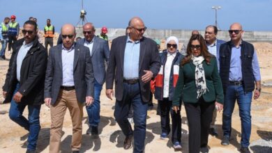 وزيرة التنمية المحلية والبيئة ومحافظ الإسكندرية يتفقدان مشروع تطوير بئر مسعود