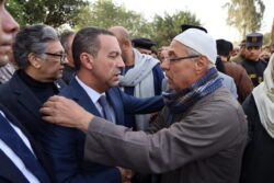 محافظ المنوفية حضر صلاة الجنازه علي أرواح حاد-ث السادات المنوفية