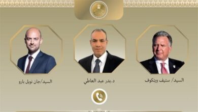 وزير الخارجية يبحث مع المبعوث الأمريكي والفرنسي خفض التصعيد في الشرق الأوسط