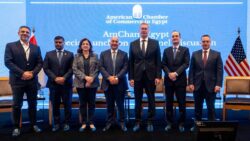 وزير البترول أمام غرفة التجارة الأمريكية: المحفزات أعادت تنشيط استثمارات البحث والإنتاج للغاز والبترول.