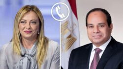 الرئيس السيسي تلقي اليوم اتصالًا هاتفيًا من رئيسة وزراء الجمهورية الإيطالية