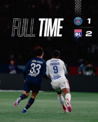 باريس سان جيرمان يسقط أمام ليون في الدوري الفرنسي