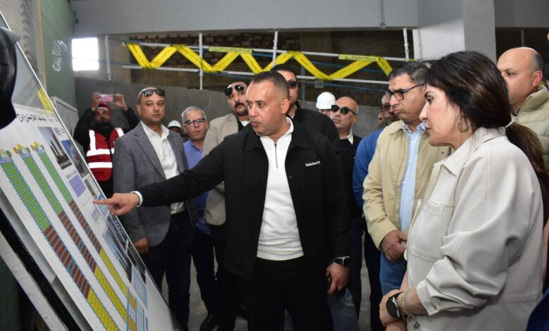 وزيرة الإسكان تتفقد الأبراج الشاطئية وطريق البوليفار بمدينة العلمين الجديدة