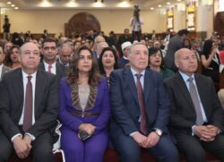 وزيرة التنمية المحلية والبيئة تشترك في إحتفالية الطائفة الإنجيلية بعيد القيامة المجيد