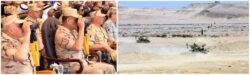 وزير الدفاع والإنتاج الحربى يشهد تنفيذ المرحلة الرئيسية للمشروع التكتيكى