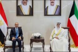 وزير الخارجية يعقد جلسة مباحثات مع نظيره الكويتى ويؤكد تضامن مصر الكامل مع دولة الكويت الشقيقة.