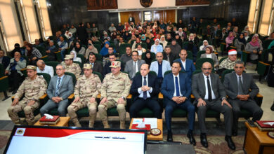 محافظ الغربية يشهد احتفالية يوم الشهيد ويكرم أسر الأبطال بالتعاون مع جمعية المحاربين القدماء