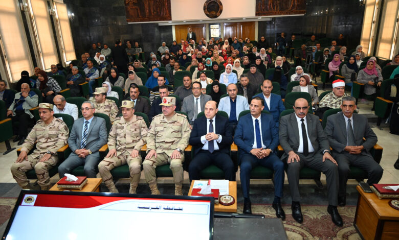 محافظ الغربية يشهد احتفالية يوم الشهيد ويكرم أسر الأبطال بالتعاون مع جمعية المحاربين القدماء