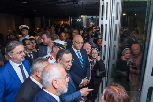 افتتاح معرض 20عام من الحفائر بحدائق الشلالات بمكتبه الإسكندرية