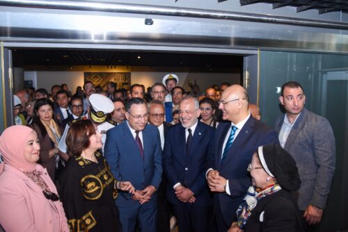 افتتاح معرض 20عام من الحفائر بحدائق الشلالات بمكتبه الإسكندرية