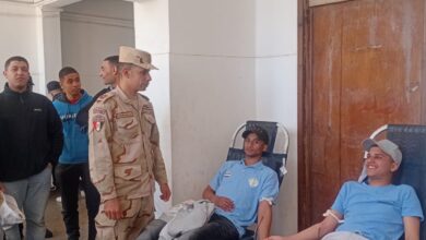 بمشاركة 320 طالبًا جامعة الإسكندرية تنظم حملة للتبرع بالدم لدعم المستشفيات