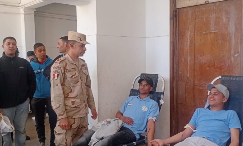 بمشاركة 320 طالبًا جامعة الإسكندرية تنظم حملة للتبرع بالدم لدعم المستشفيات
