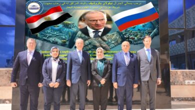 تعاون مصري روسي استراتيجي في مجال علوم البحار لبحث آفاق الابتكار البحري