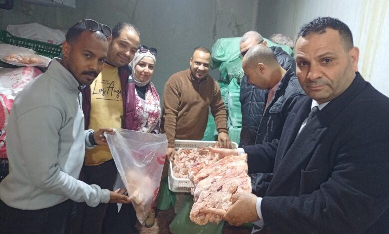 تموين الإسكندرية ضبط مايقارب 6 طن دواجن غير صالحة للاستهلاك الآدمي