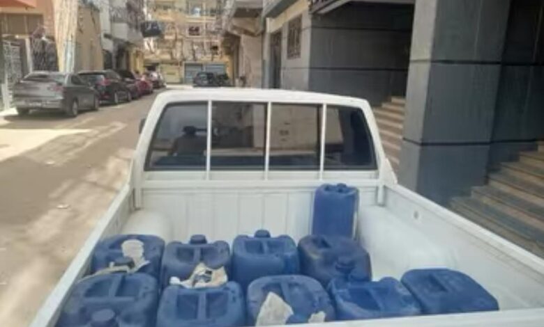 تموين الإسكندريه ضبط 200 لتر سولار مدعم قبل تداوله فى السوق السوداء