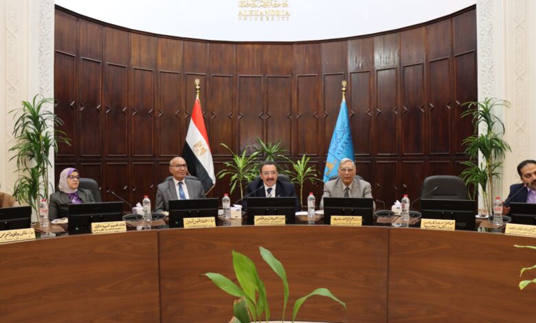 جامعة الإسكندرية انتظام الدراسة بالعام الجامعي 20262027 وتعزيز التحول الرقمي