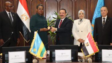  جامعة الإسكندرية تستقبل وزير التعليم الرواندي وسفير رواندا لبحث تعزيز التعاون 