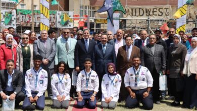 جامعة الإسكندرية تفتتح فعاليات المهرجان الكشفي الـ45 بكلية الهندسة