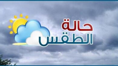 توقعات الأرصاد تكشف عن حالة الطقس غداً الإثنين 20 أبريل.. رياح وأتربة وأمطار خفيفة.