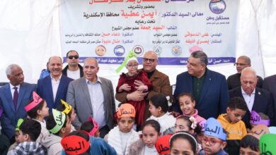 حضور محافظ الإسكندرية احتفالية أطفال بلا سرطان لتعزيز الدعم للأطفال المرضى