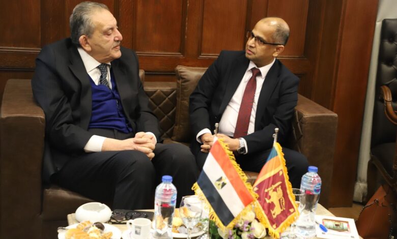 غرفة الإسكندرية تستقبل سفير سريلانكا لتعزيز التعاون التجاري