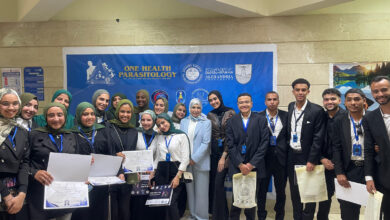 كلية الطب البيطري جامعة الإسكندرية تنظم الملتقى العلمي الأول لقسم الطفيليات