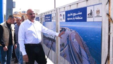 محافظ الإسكندرية يتفقد تطوير “بئر مسعود” ويشدد على جاهزية الشواطئ لصيف