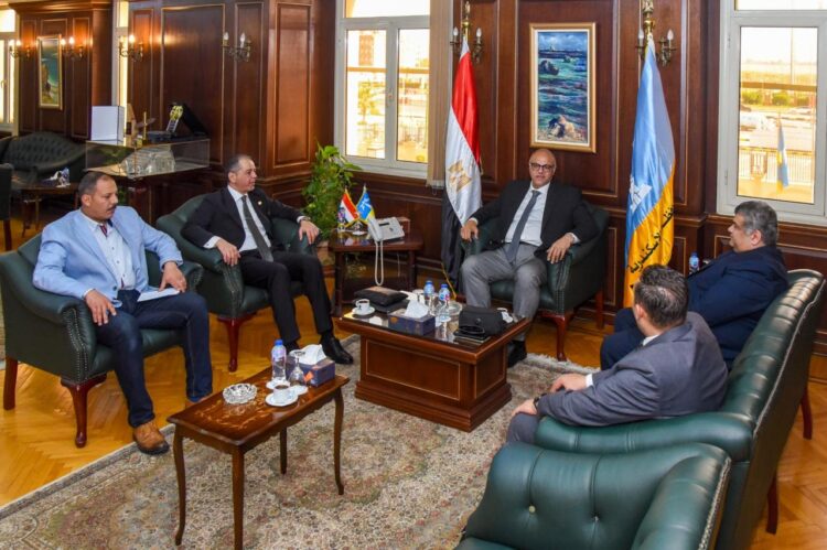 محافظ الإسكندرية يستقبل قيادات جهاز مستقبل مصر لبحث سبل التعاون