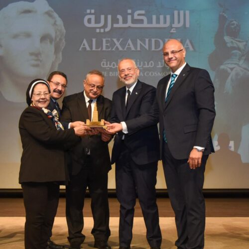 محافظ الإسكندرية يشهد احتفالية “الإسكندرية… مولد مدينة عالمية” بمكتبة الإسكندرية
