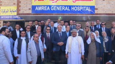 محافظ الاسكندريه يفتتح مشروع تطوير ورفع كفاءة مستشفى العامرية العام