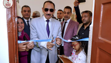 محافظ سوهاج يفتتح المعمل الرقمي بمدرسة النور للمكفوفين