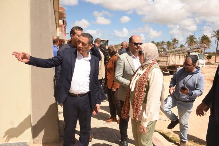 نائب محافظ الإسكندرية تتفقد السوق الحضاري بقرية بهيج ببرج العرب