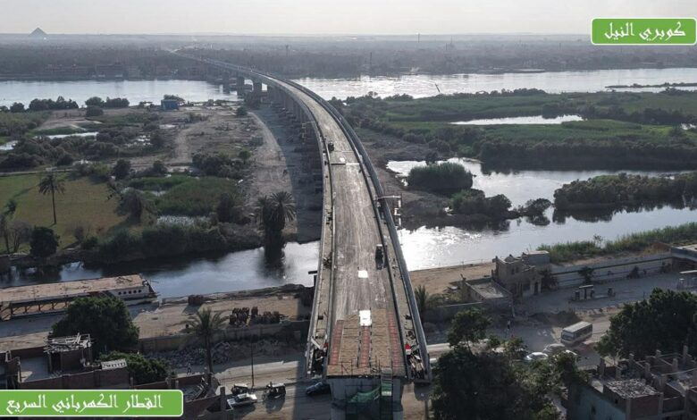 وزير النقل: الانتهاء من كوبري الخور وشرق النيل ومحطة الجيزة التبادلية نموذج هندسي