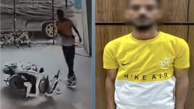 «مكان صغير في جراج».. خلاف بسيط يتحول إلى تحطيم دراجة نارية في الزيتون