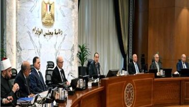 مجلس الوزراء:العفو عن بعض المحكوم عليهم بمناسبة 30 يونيو