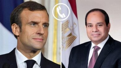 الرئيس السيسي ونظيره الفرنسي يبحثان تعزيز الشراكة الاستراتيجية وتطورات الأوضاع الإقليمية