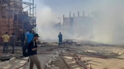 السيطرة على حريق محدود بموقع تصوير في مدينة الإنتاج الإعلامي دون إصابات