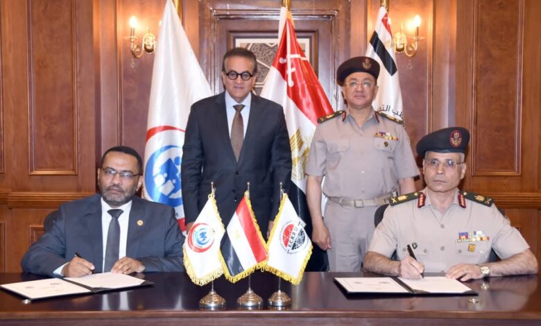 القوات المسلحة: توقيع بروتوكول تعاون مع وزارة الصحة وافتتاح مركز الباثولوجي بمعامل القوات المسلحة.