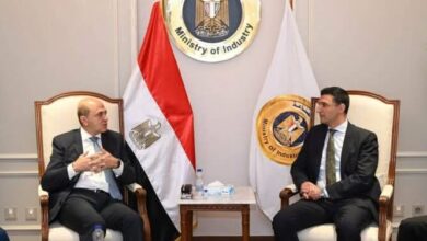 مصر وفرنسا تبحثان جذب استثمارات صناعية جديدة